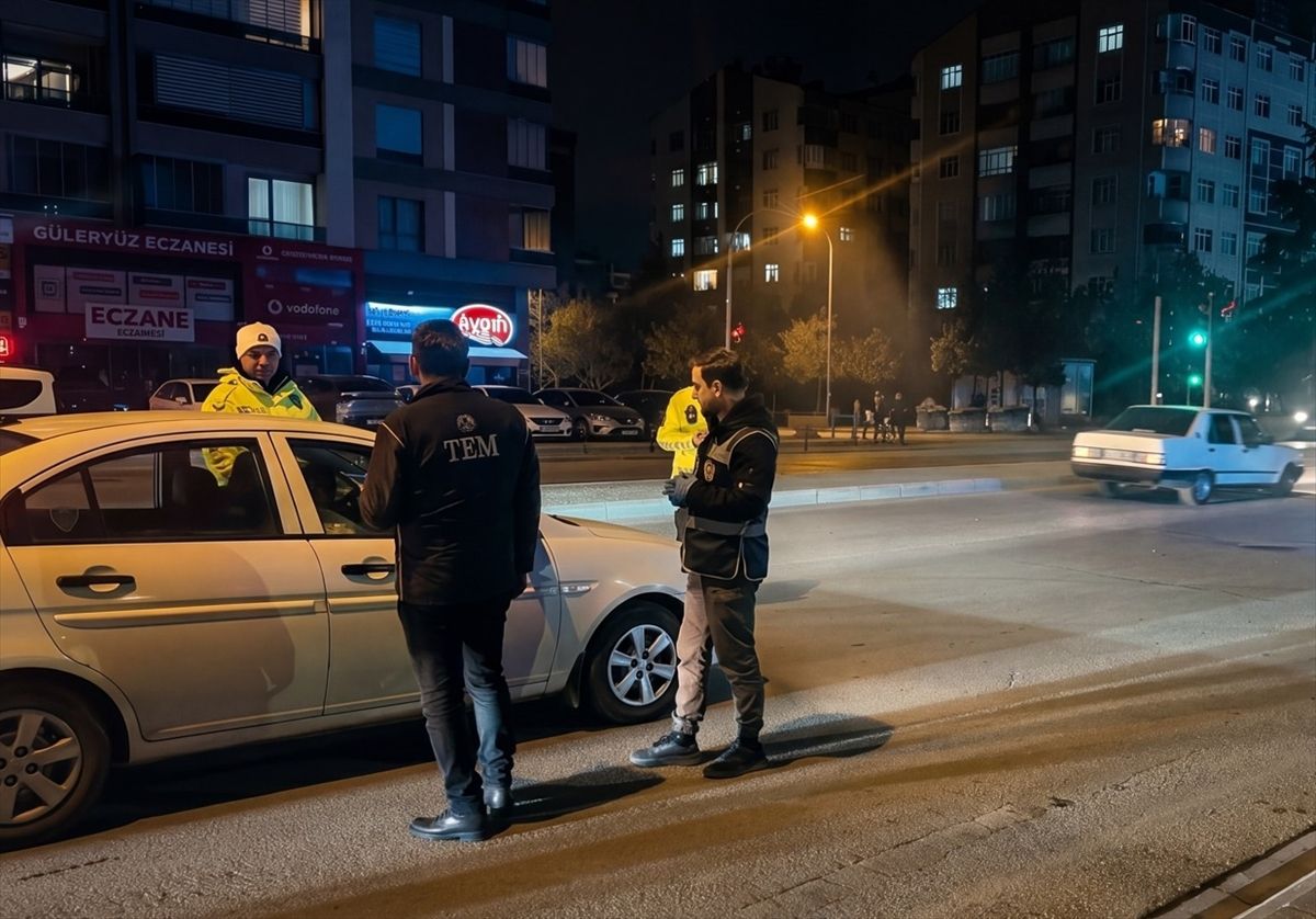 Konya\'da Geniş Kapsamlı Polis Denetimi