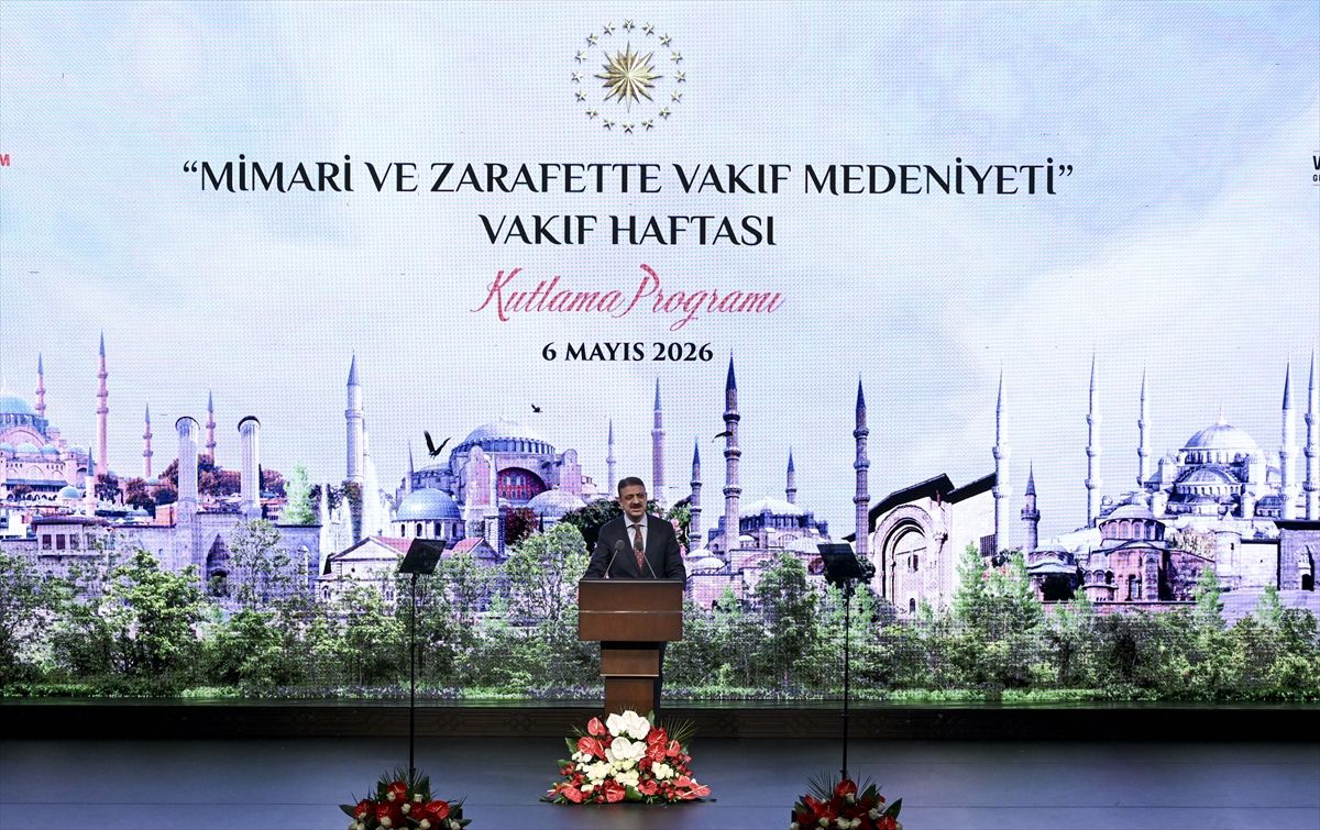 Kültür ve Turizm Bakanı Ersoy, Vakıflar Haftası Kutlama Programı\'nda konuştu Açıklaması