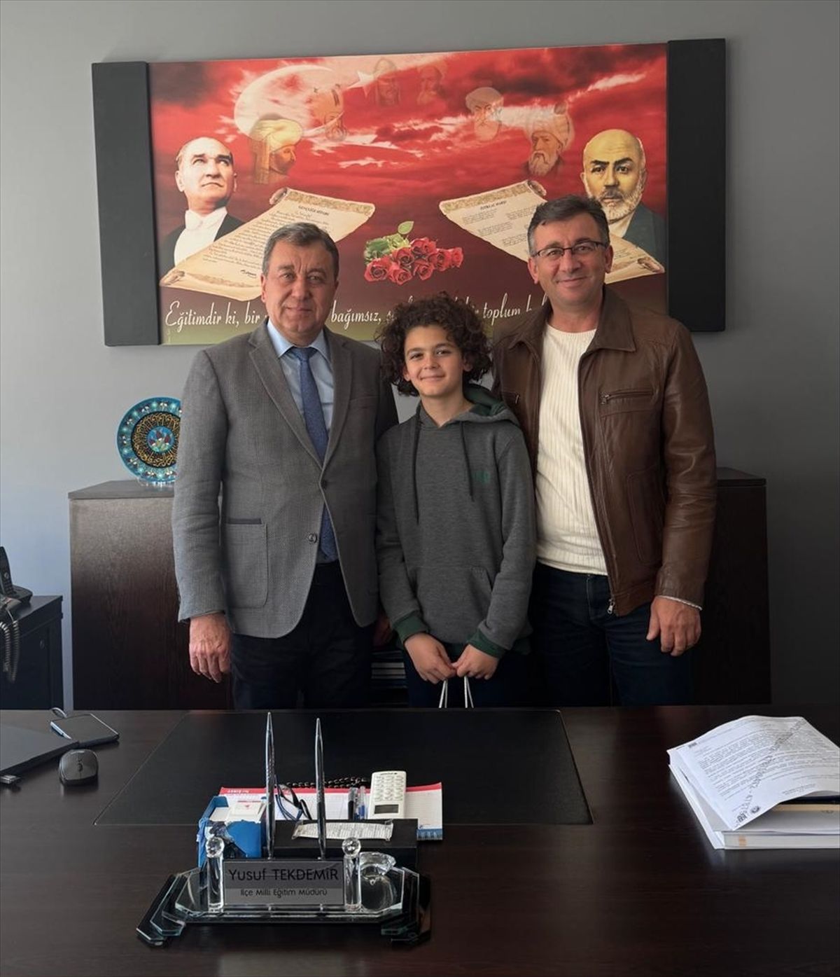 Eymen Demir Antalya Okuyor Yarışmasında Birinci Oldu