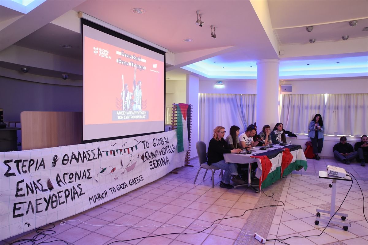 Küresel Sumud Filosu Gazze\'ye Yolculuğa Çıkıyor