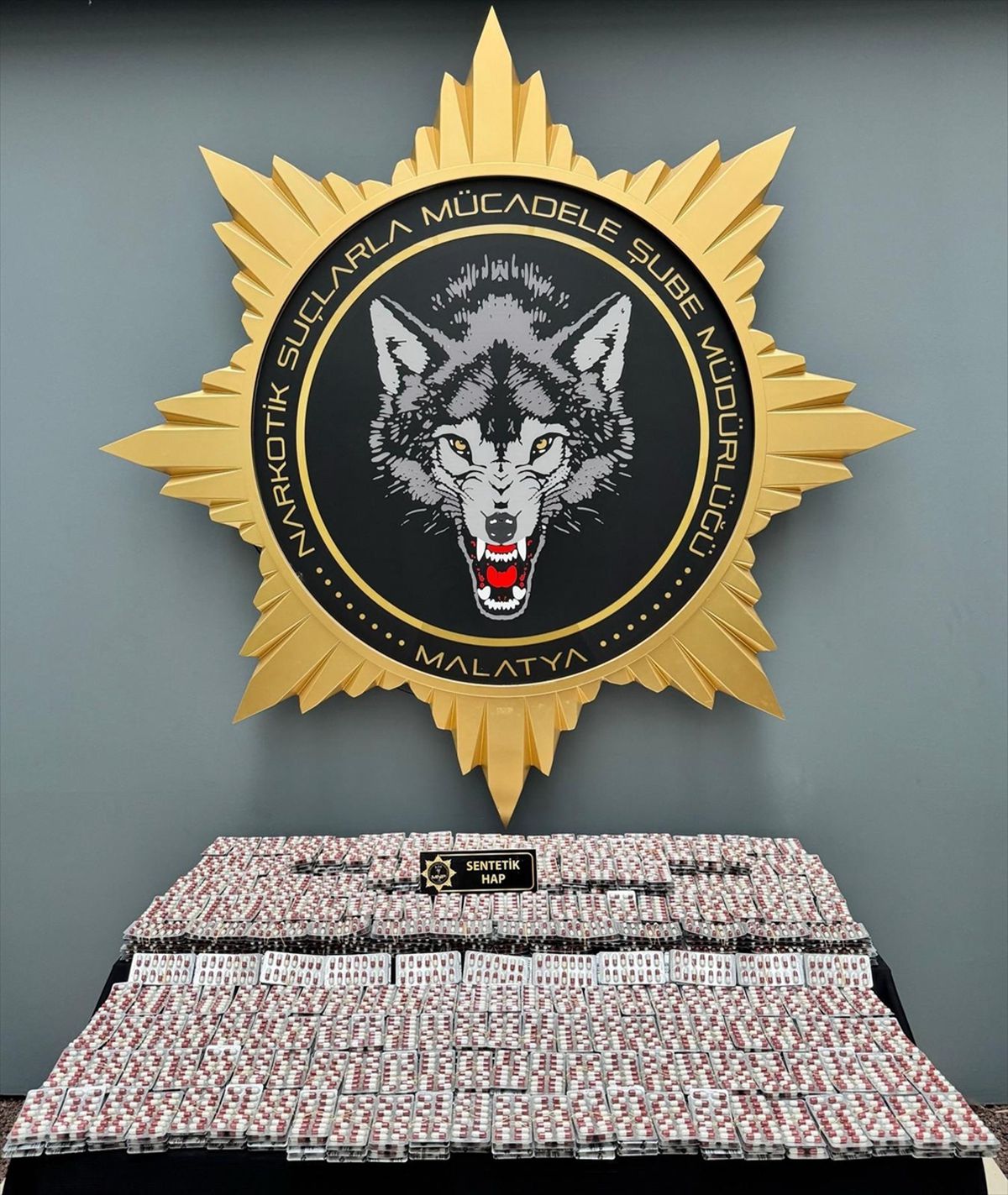 Malatya\'da yolcu otobüsünde 21 bin 275 sentetik ecza hap ele geçirildi