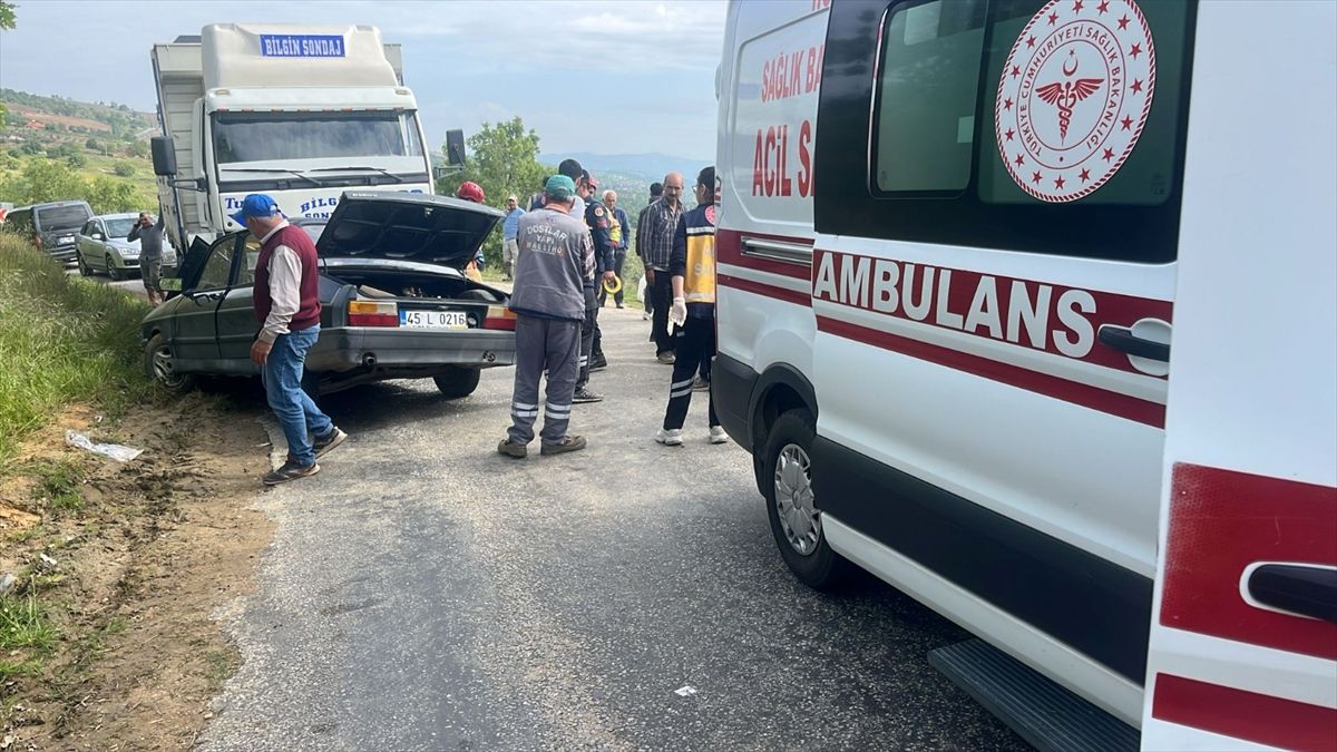 Manisa\'da Kaza: 1 Ölü, 1 Yaralı