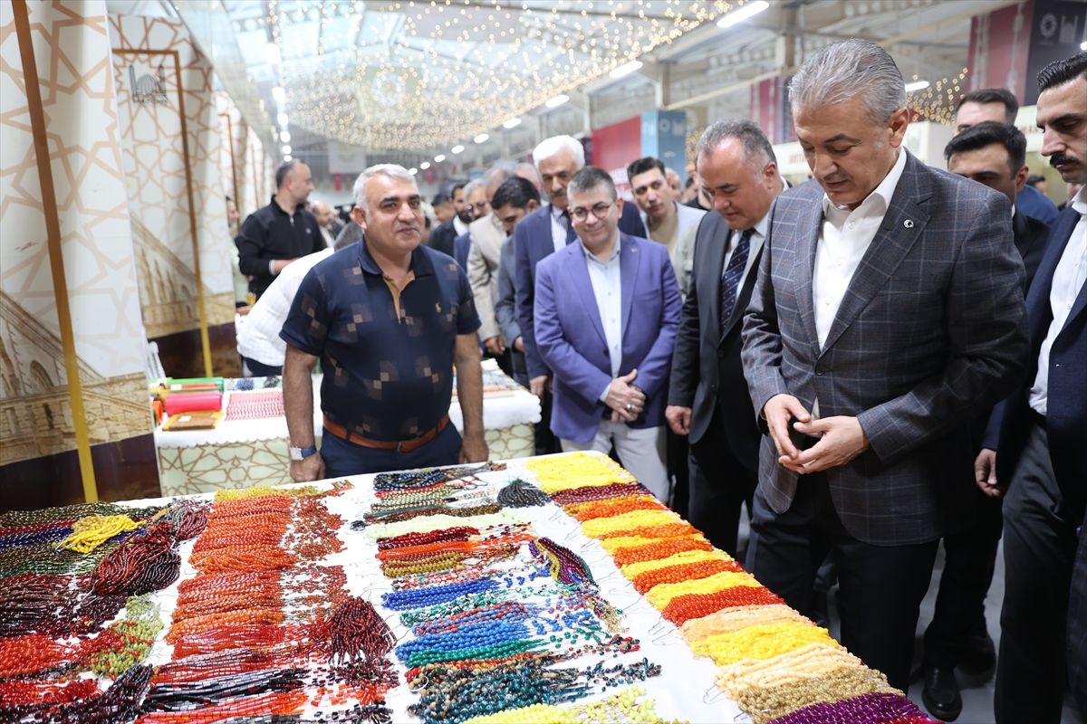 Mardin\'de Tespih Fuarı Açıldı