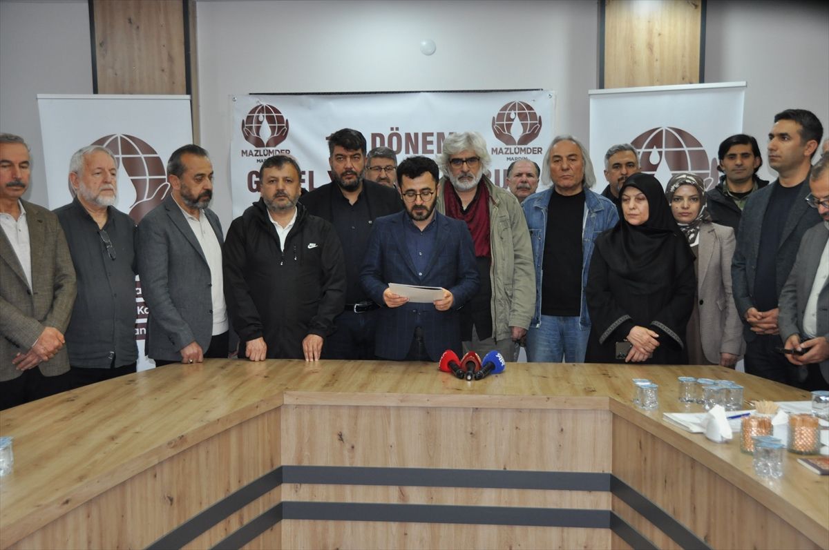 MAZLUMDER, Mardin\'de İsrail Soykırımına Dikkat Çekti