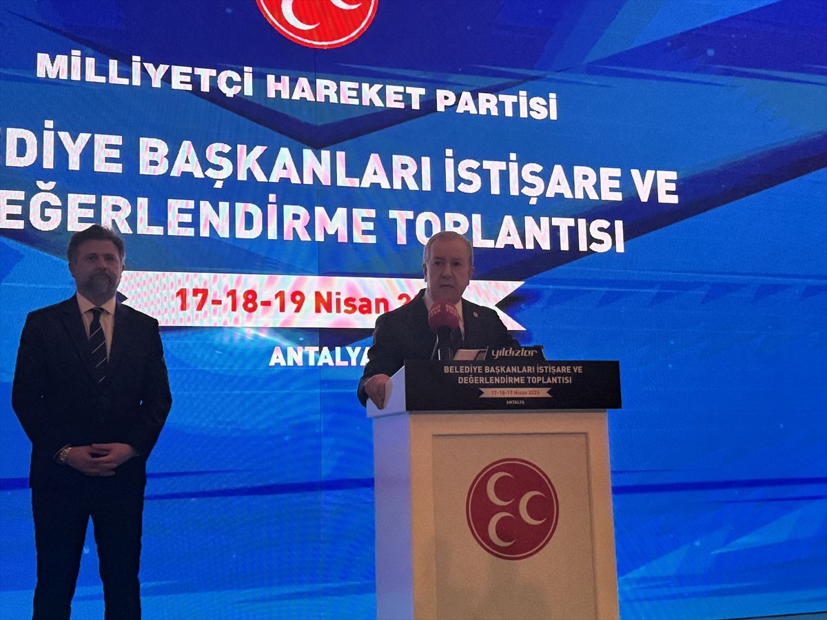 MHP Genel Başkan Yardımcısı Durmaz, "Geleneksel Belediye Başkanları İstişare ve Değerlendirme Toplantısı"nda konuştu Açıklaması