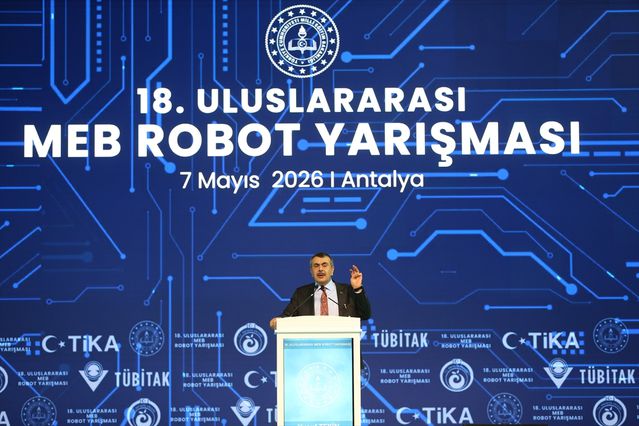 Milli Eğitim Bakanı Tekin, Antalya’daki “Robot Yarışması”nda konuştu Açıklaması