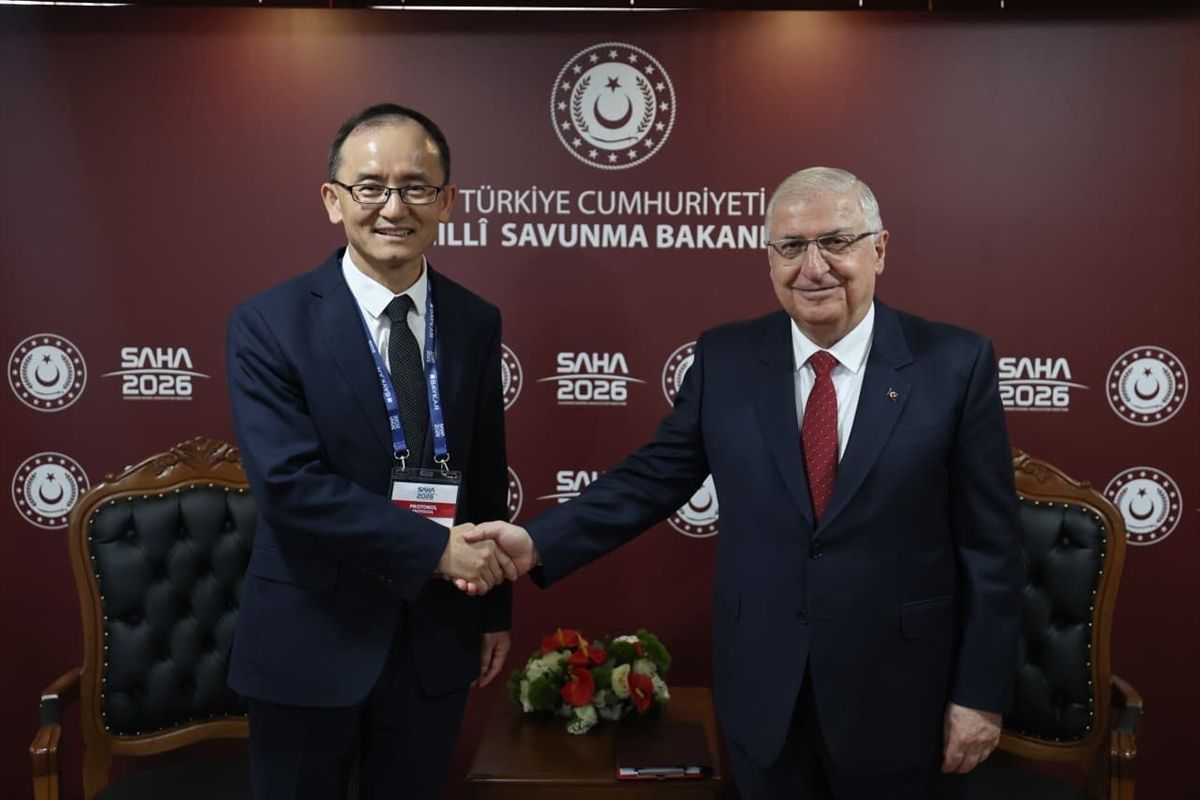 Bakan Güler, Çin Büyükelçisi\'ni Kabul Etti