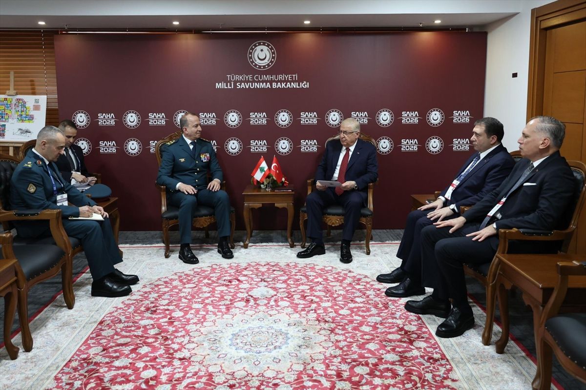 Bakan Güler, Lübnan Komutanı Haykal\'ı Kabul Etti