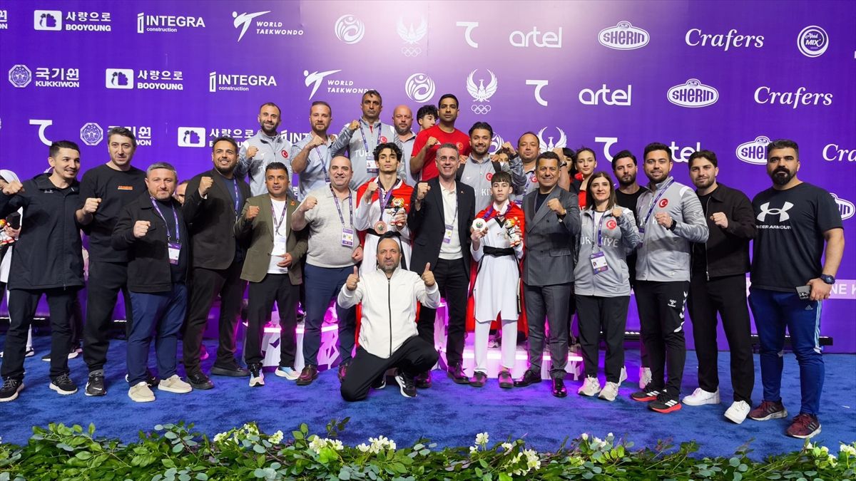 Tekvandoda İki Bronz Madalya