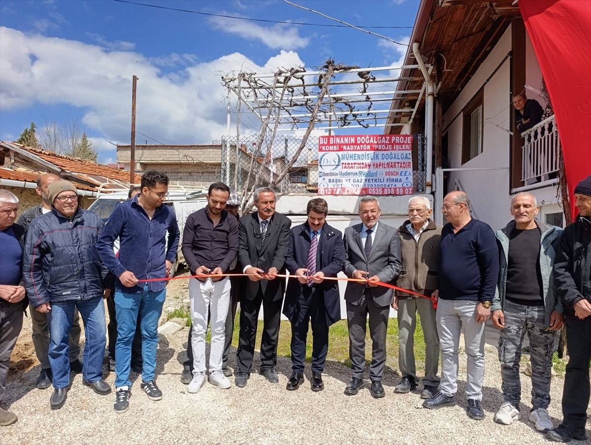 Atça Mahallesi\'nde Doğal Gaz Kullanımı Başladı