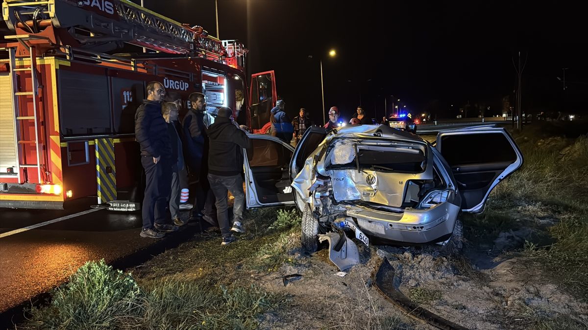 Nevşehir\'de Trafik Kazası: 3 Yaralı