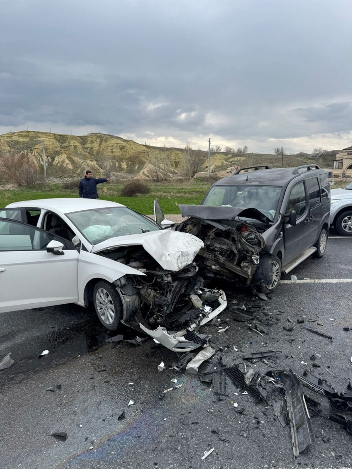 Ürgüp\'te Trafik Kazası: 4 Yaralı