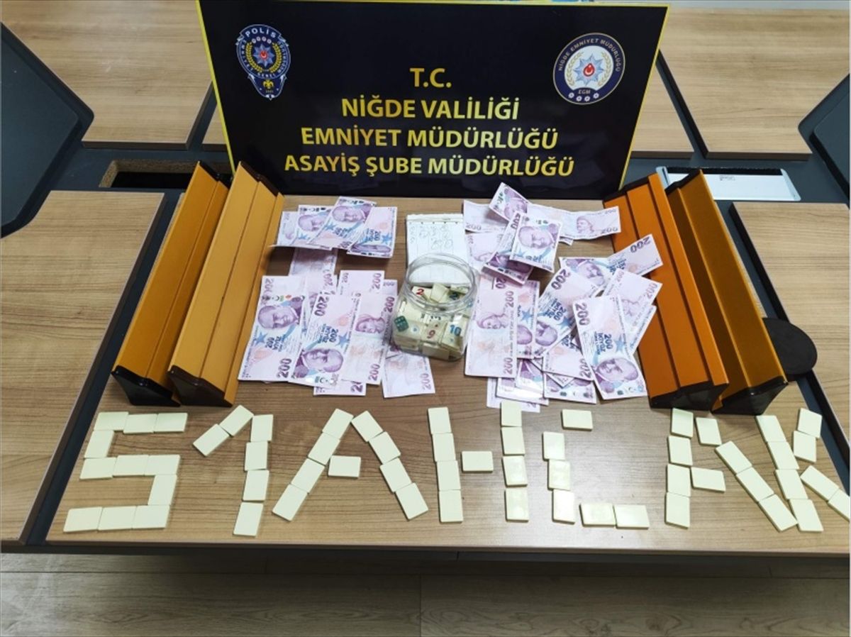 Niğde\'de Kumar Operasyonu: 12 Kişi Yakalandı
