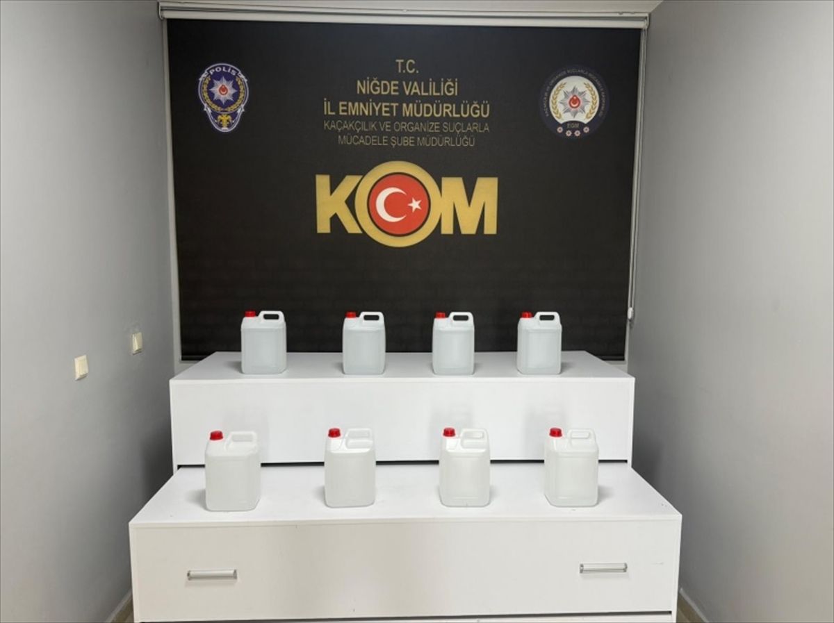 Niğde\'de Kaçakçılık Operasyonu 10 Gözaltı