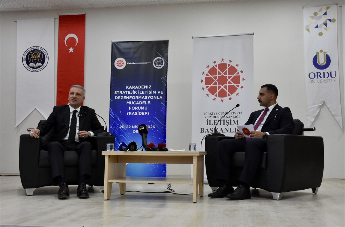 Dezenformasyonla Mücadele Forumu Ordu\'da