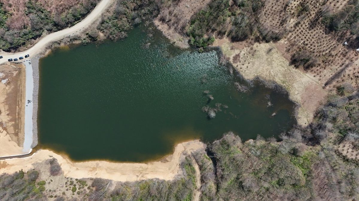 Akören Göleti Tamamlandı