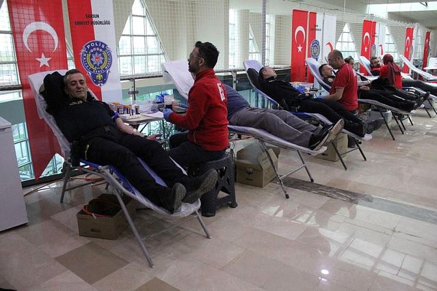 Polis Haftası’nda Kan Bağışı Dayanışması