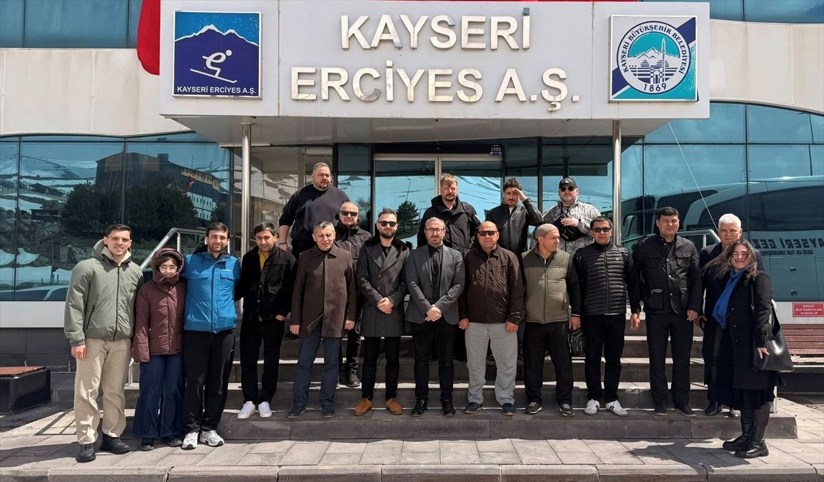 Erciyes\'e Rus ve Türkmenistanlı Yatırımcı Ziyareti