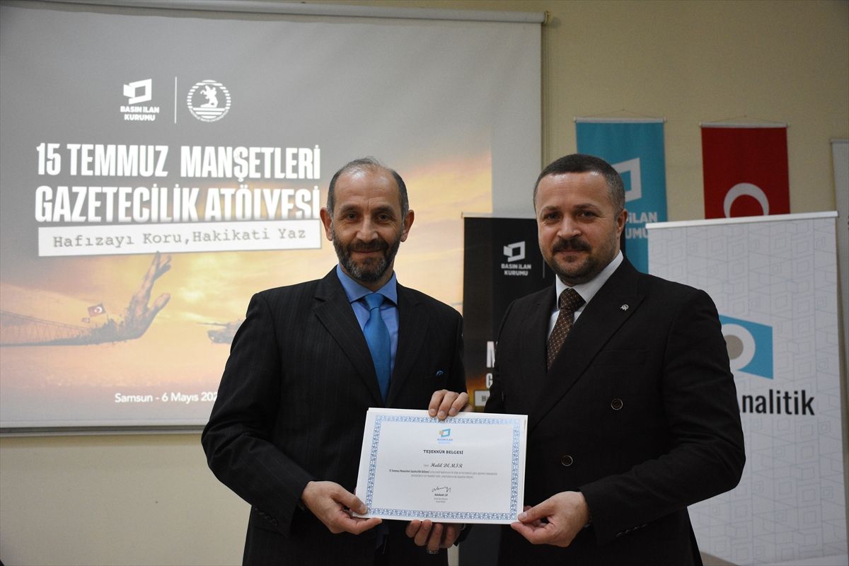 Kriz Haberciliği Atölyesi Samsun\'da