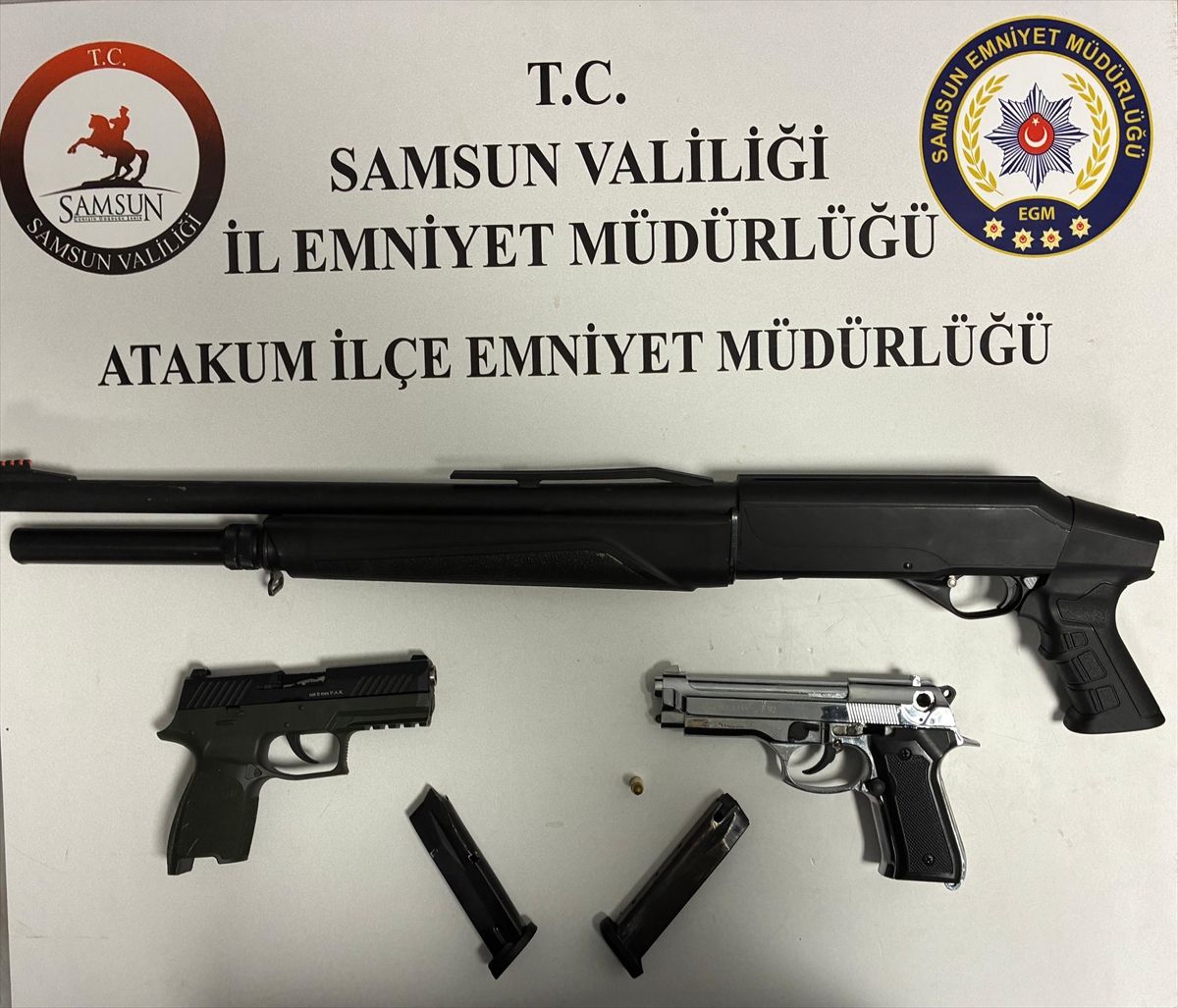 Samsun\'da Havaya Ateş Eden Şüpheli Yakalandı