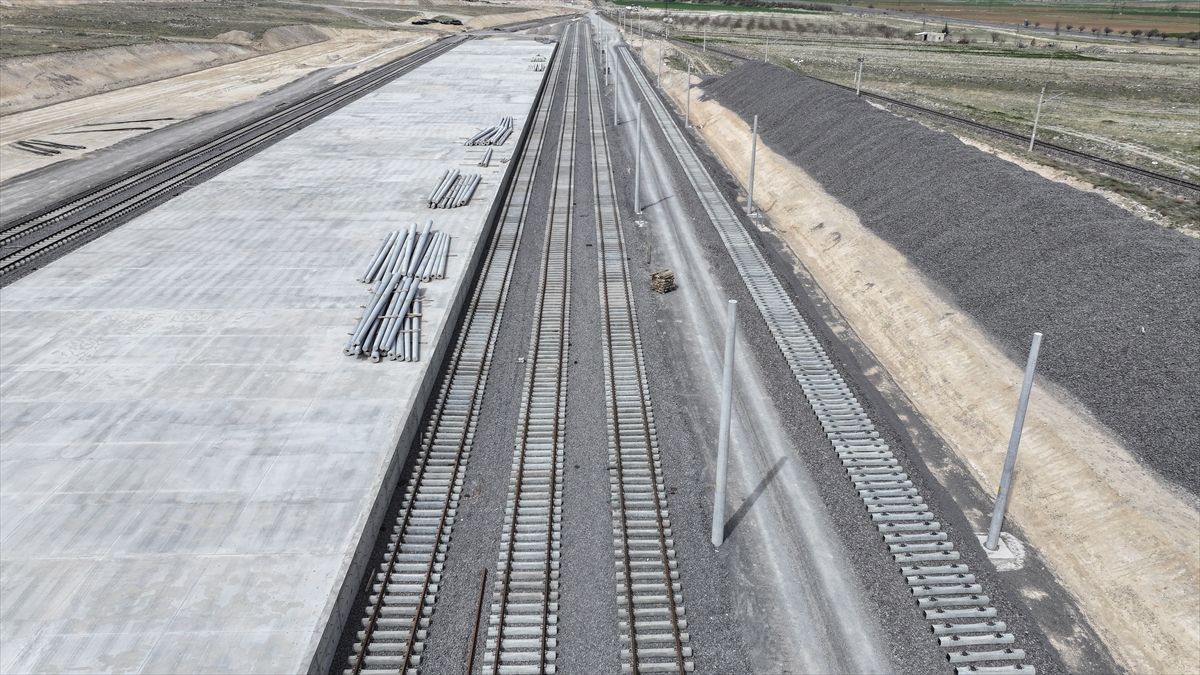 Kayseri\'de Demiryolu Lojistik Merkezi Projesi İlerliyor