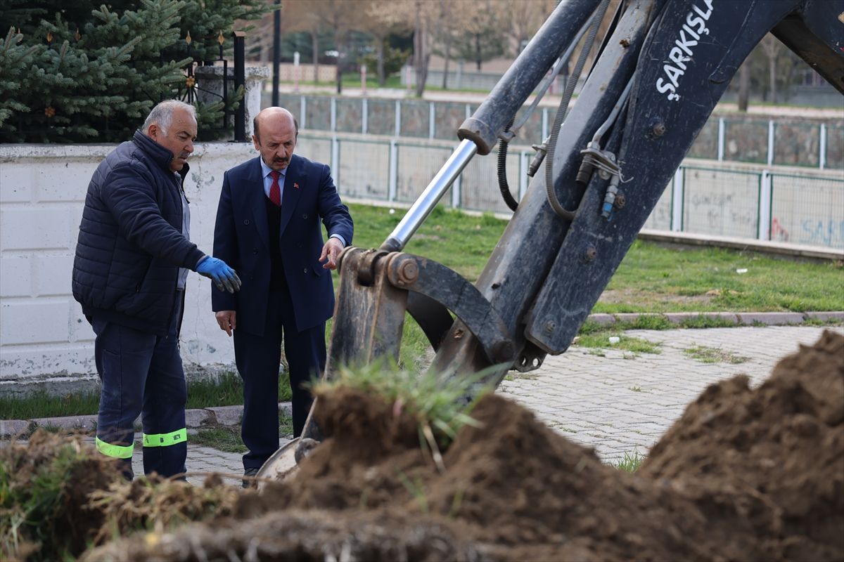 Şarkışla\'da Otopark Çalışmaları Başladı