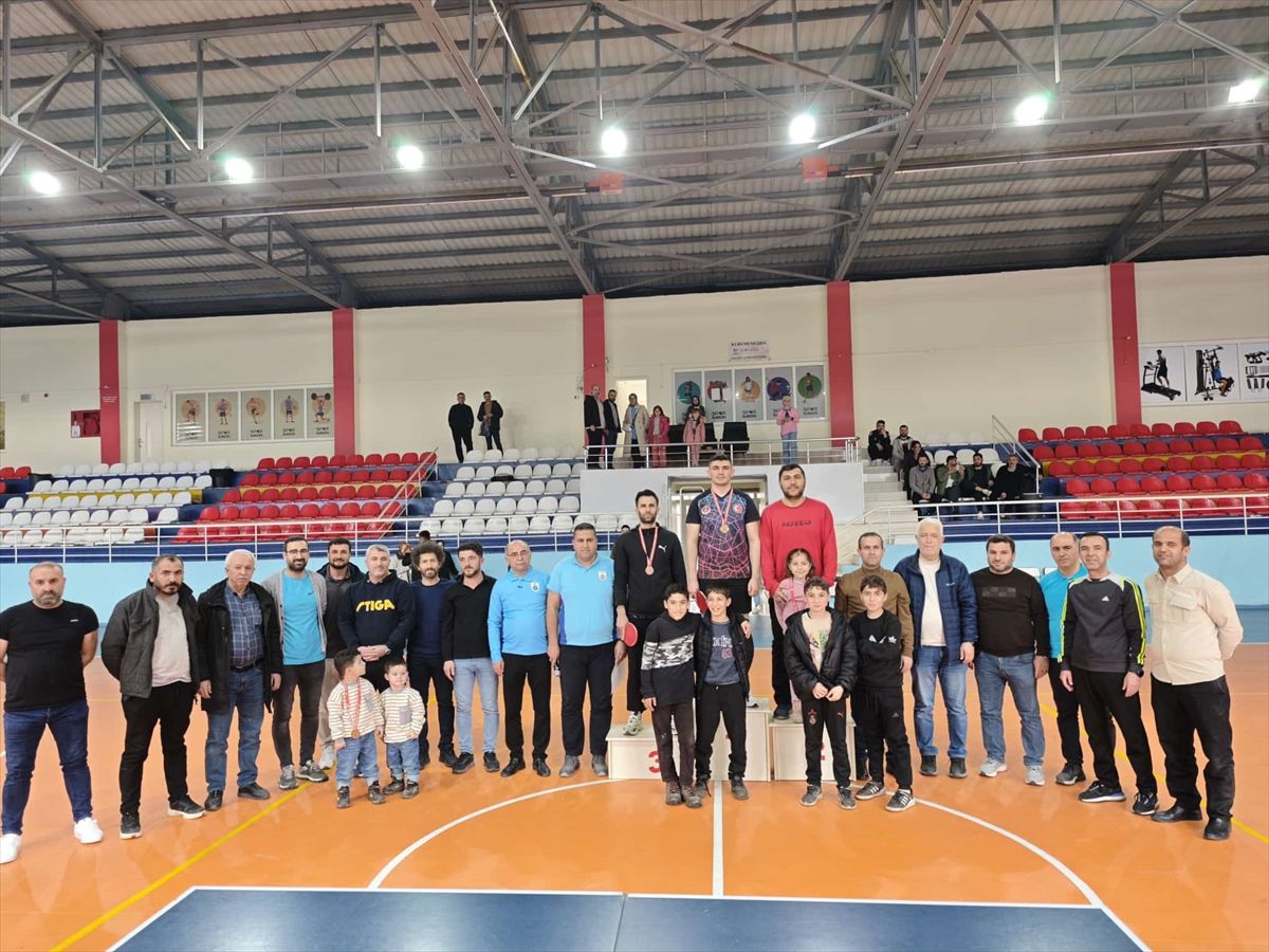 Sason\'da Masa Tenisi Turnuvası Düzenlendi