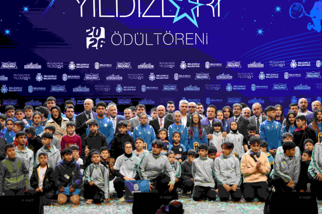 Selçuklu’nun yıldızları ödüllendirildi