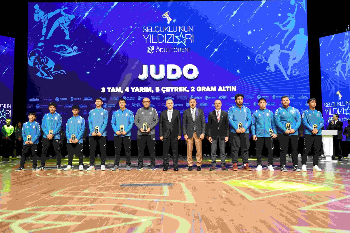 Selçuklu’nun Yıldızları Ödüllendirildi