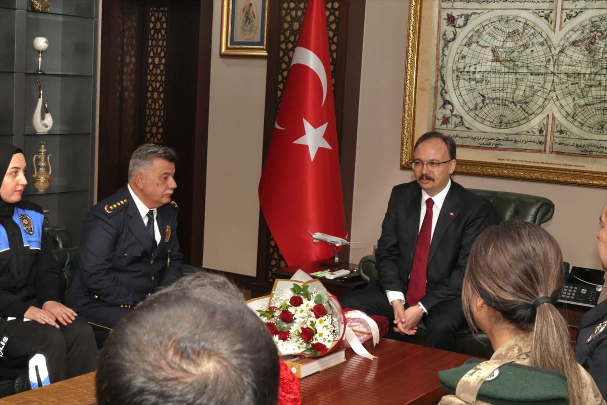 Siirt Emniyet Müdürü\'nden Vali\'ye Ziyaret