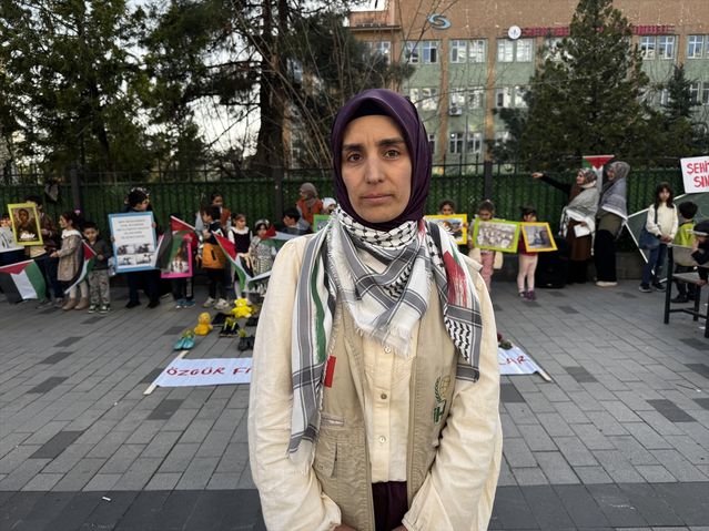 Siirt’te Gazzeli Çocuklar İçin Eylem