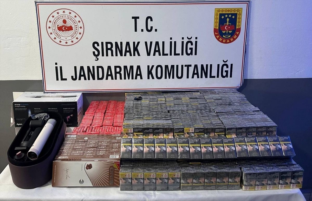 Şırnak\'ta Kaçakçılık Operasyonu: 1 Tutuklama