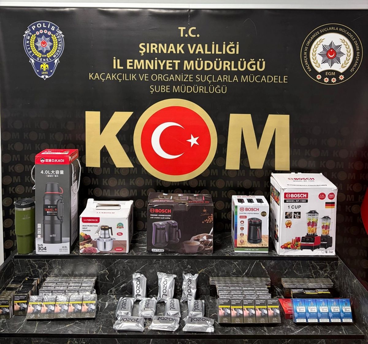Şırnak\'ta Kaçakçılık Operasyonu: 2 Tutuklama