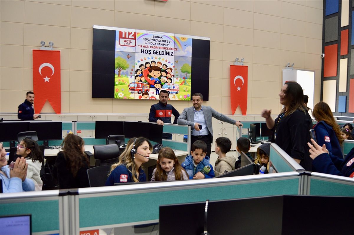 Kreş Öğrencilerinden 112 Acil Ziyareti