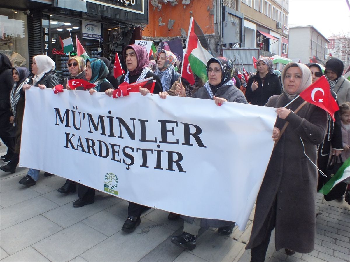 Sivas\'ta Mescid-i Aksa İçin Etkinlik