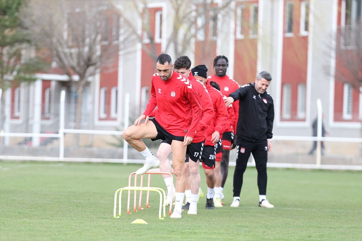 Sivasspor Boluspor Maçına Hazırlanıyor