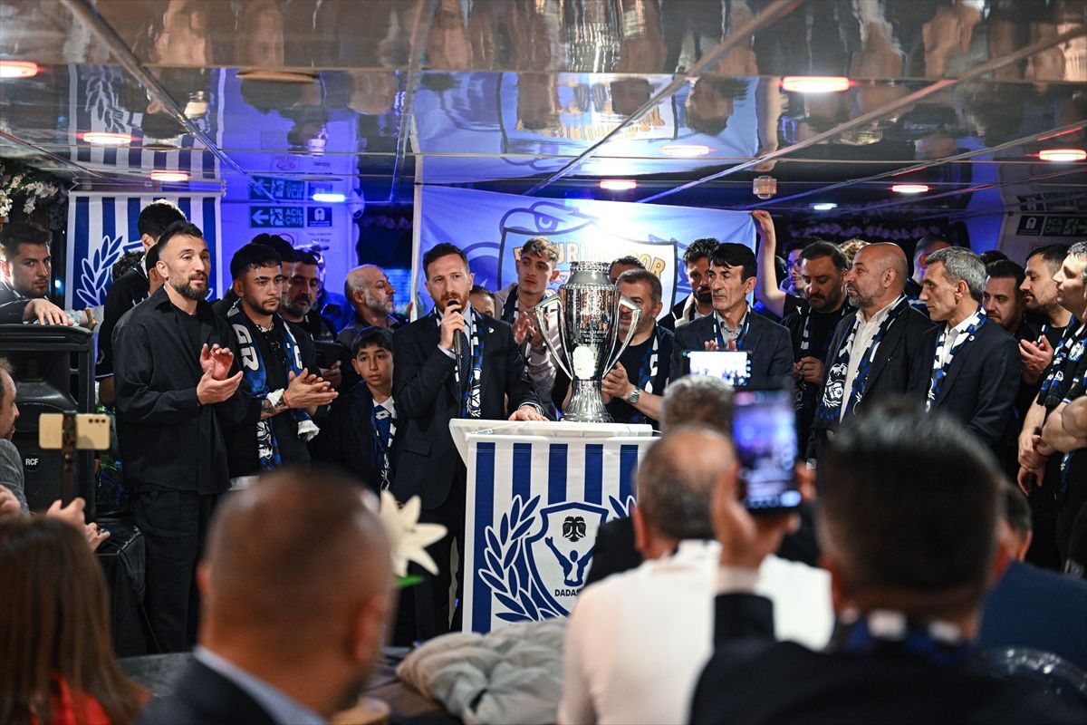 Erzurumspor\'un Süper Lig Kutlaması