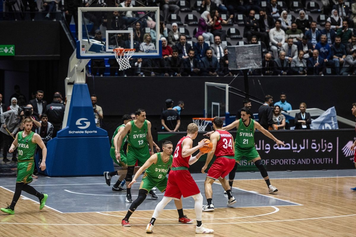 Suriye-Lübnan Basketbol Dostluk Maçı