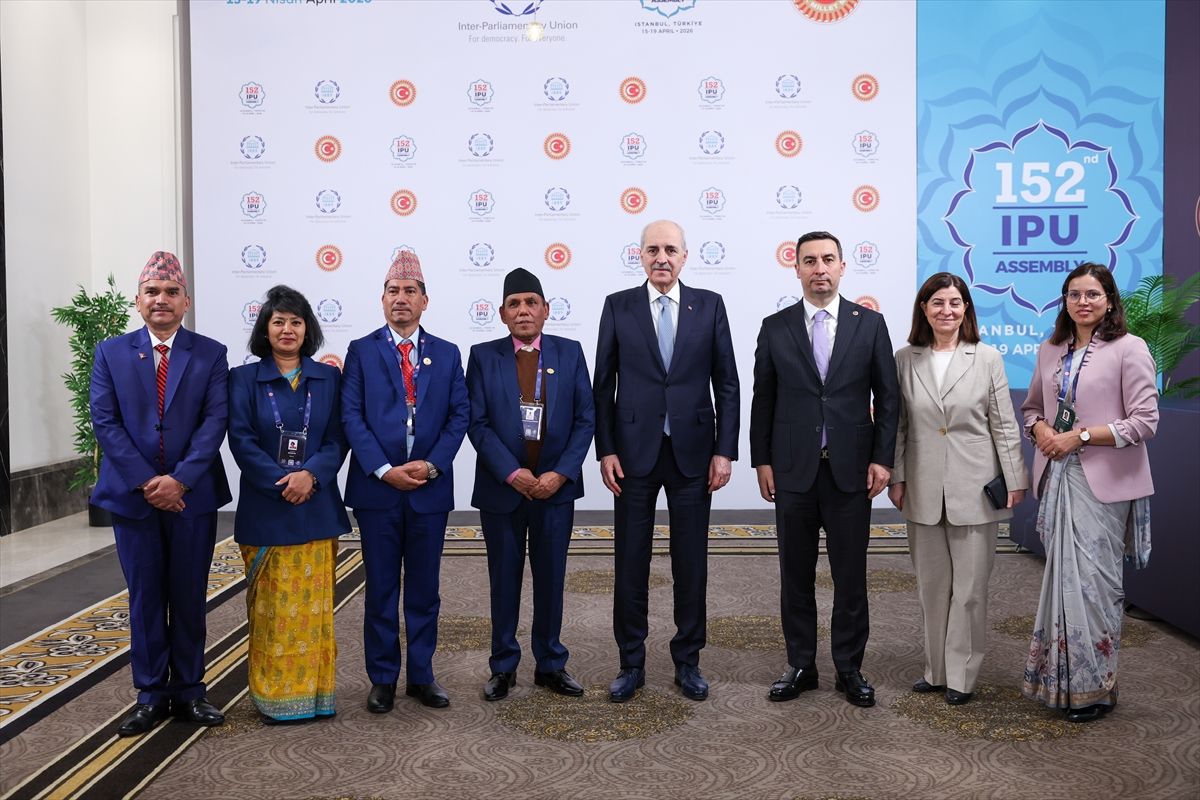 Kurtulmuş ve Nepal Meclis Başkanı Görüştü