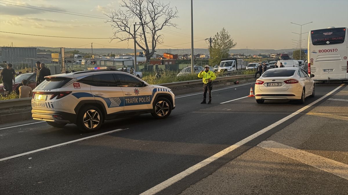 Tekirdağ\'da Motosiklet Kazası: 1 Ölü, 1 Yaralı