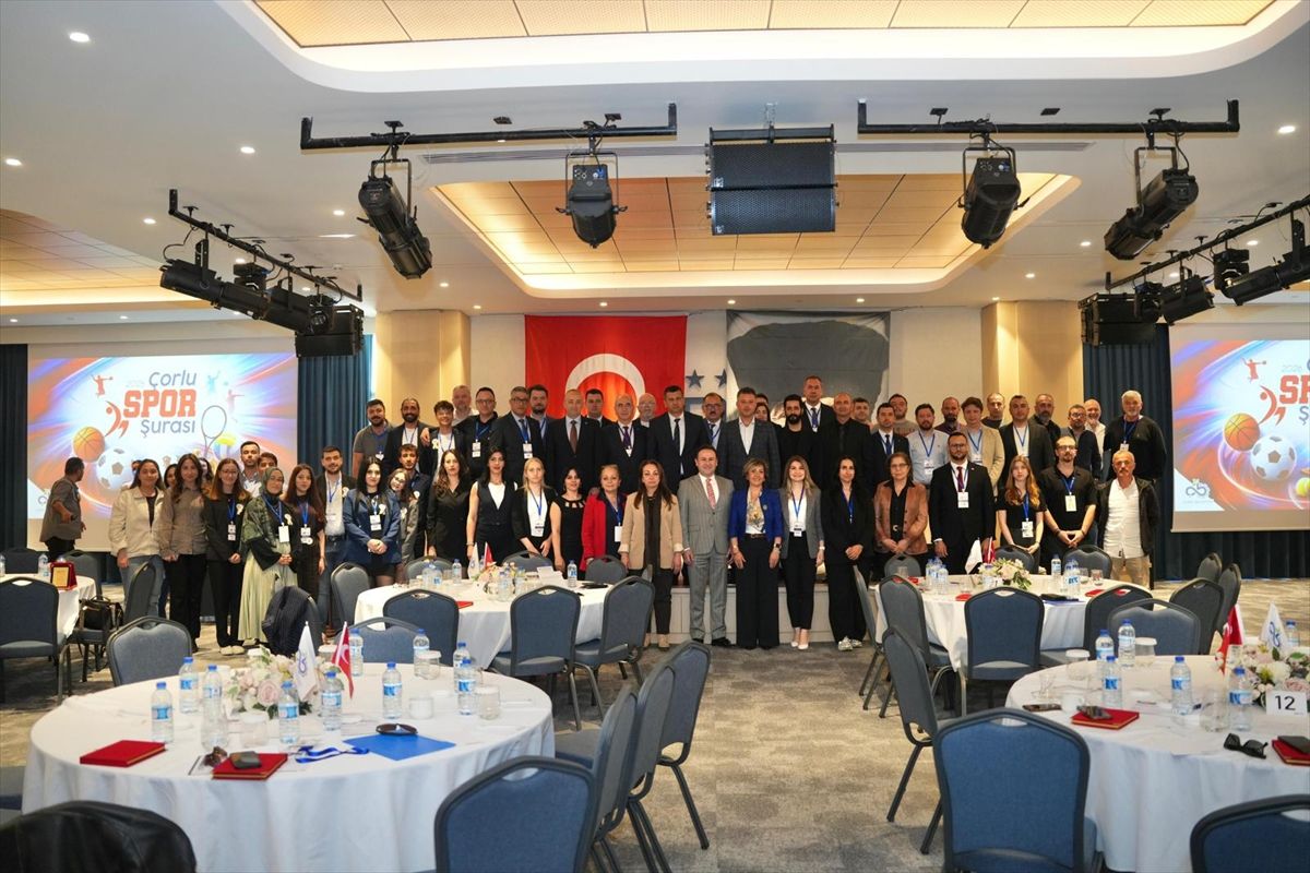 Çorlu Spor Şurası Yapıldı