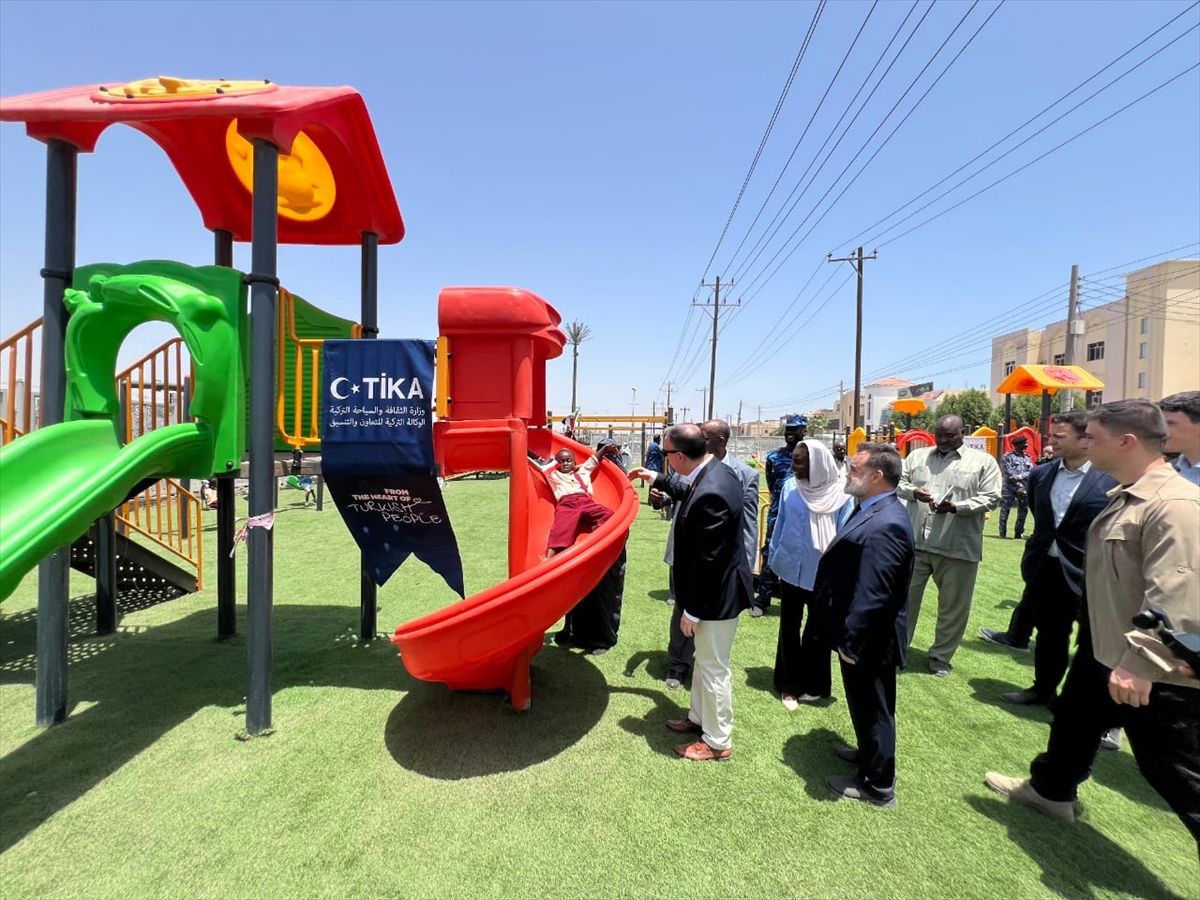 TİKA\'dan Sudan\'da Çocuk Parkı Açılışı