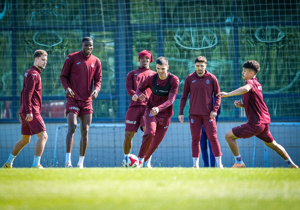 Trabzonspor Beşiktaş Maçına Hazırlanıyor