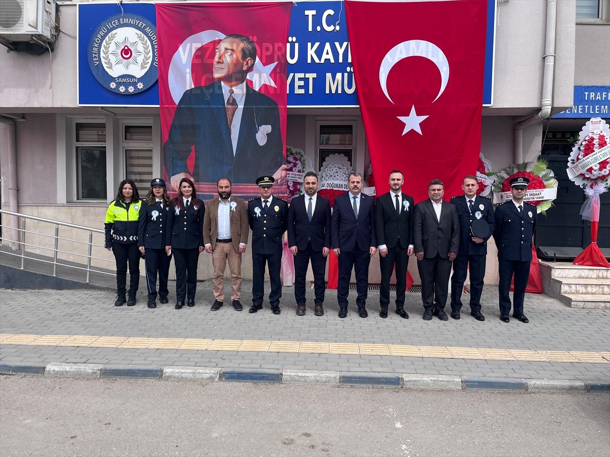 Vezirköprü\'de Polis Haftası Kutlandı