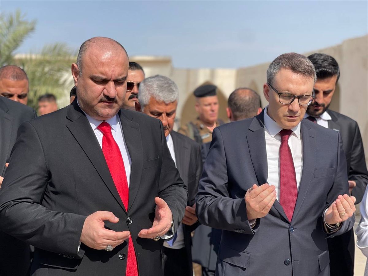 Büyükelçi İnan, Kerkük\'te Türk izlerini ziyaret etti
