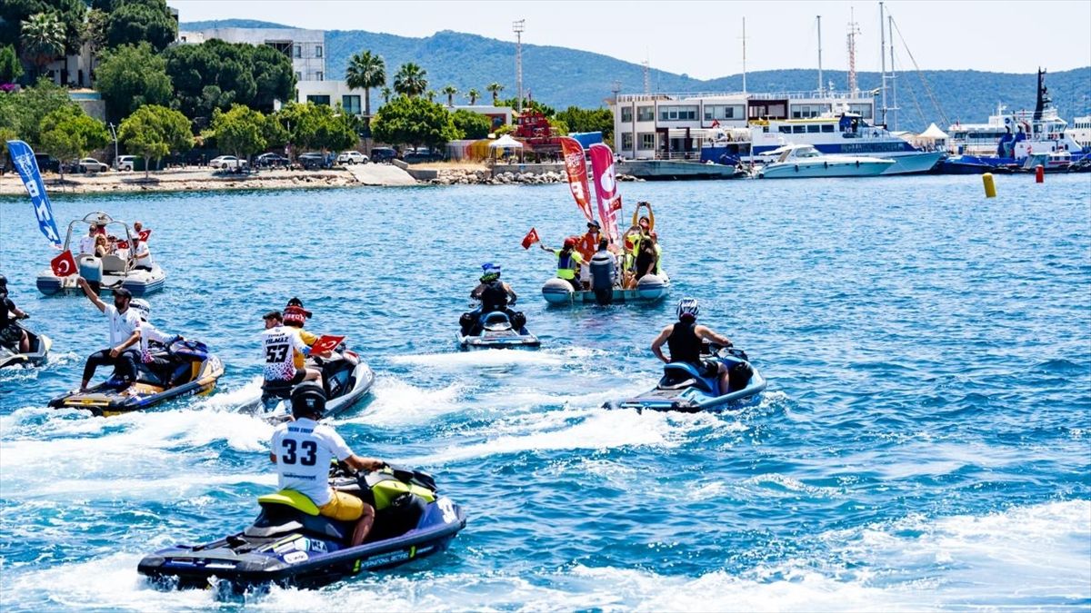 Bodrum\'da Sujeti ve Motosurf Şampiyonası Tamamlandı