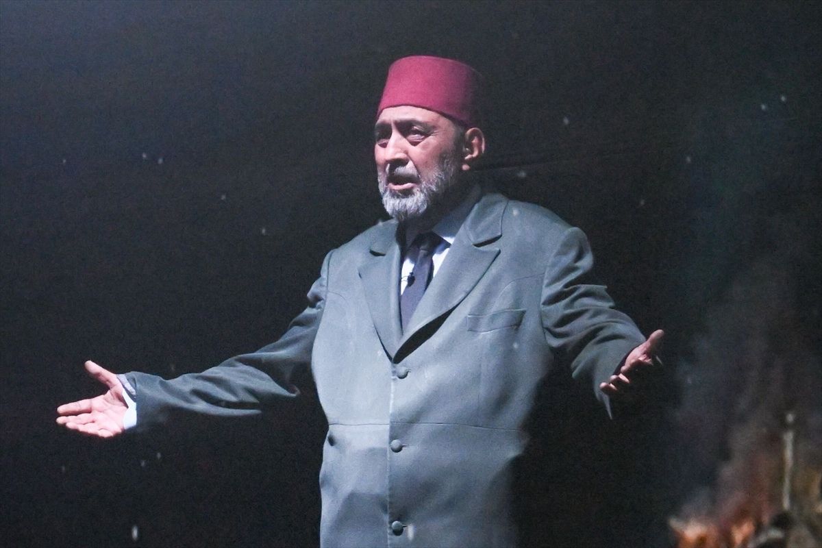 Kırklareli\'nde \'Firavunla Yüz Yüze\' Tiyatrosu