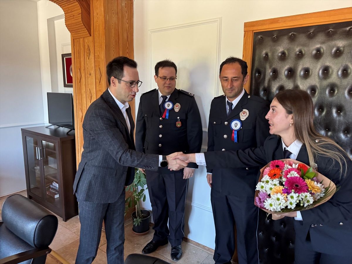 Ula\'da Polis Teşkilatı\'nın Yıldönümü Töreni