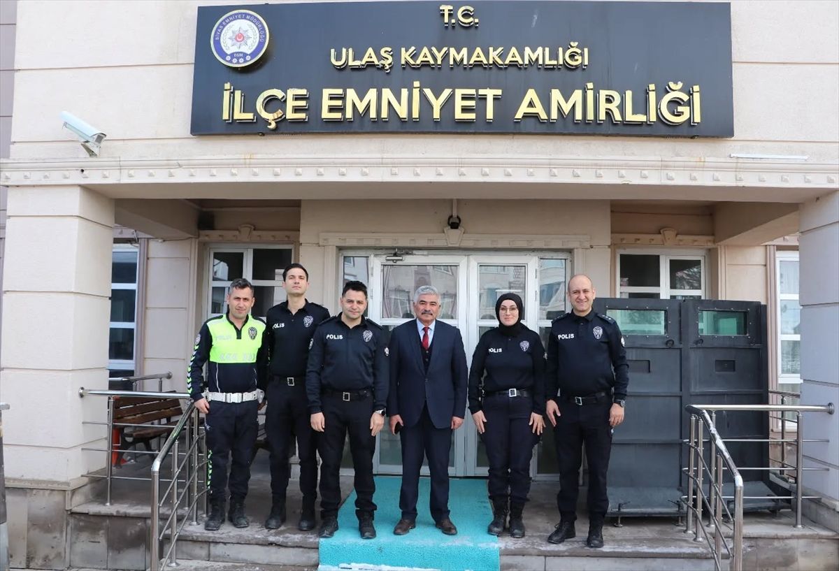 Başkan İlbey\'den Polis Teşkilatına Ziyaret