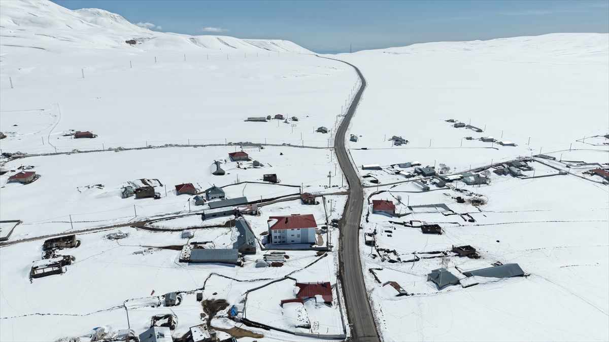 Van ve Bitlis\'te Kışın Zorluğu